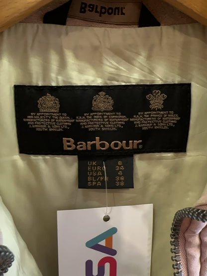 S - Barbour Quilted Zip-Up Vest