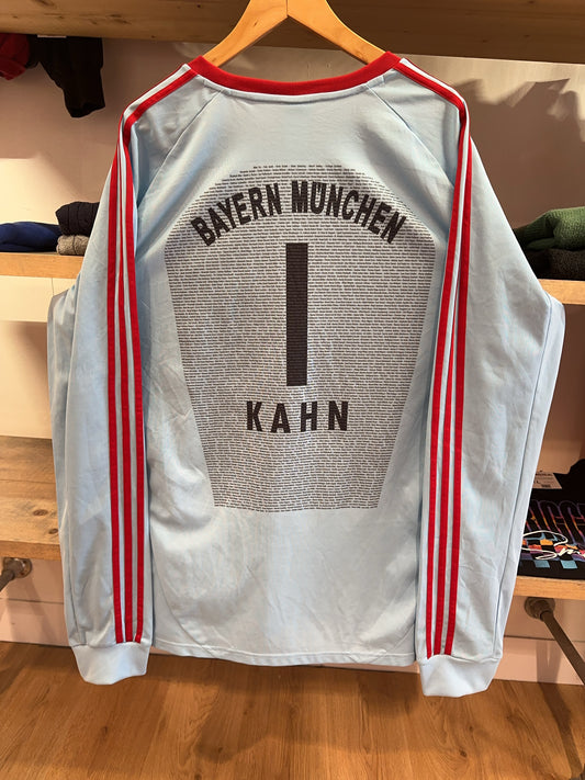 XXL - 2008-2009 Oliver Kahn Farewell Goalkeeper Football Shirt Bundesliga T-Home