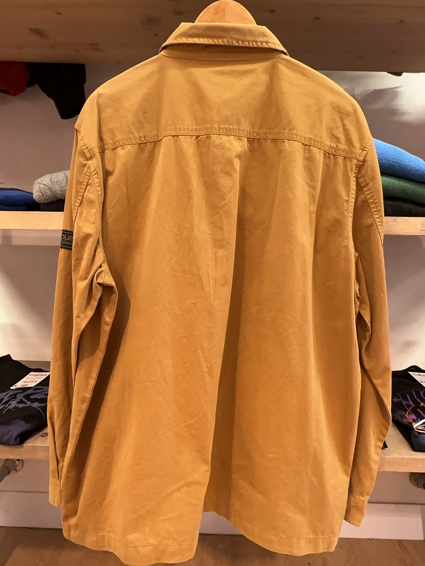 XXL - Barbour International Tan Overshirt Jacket