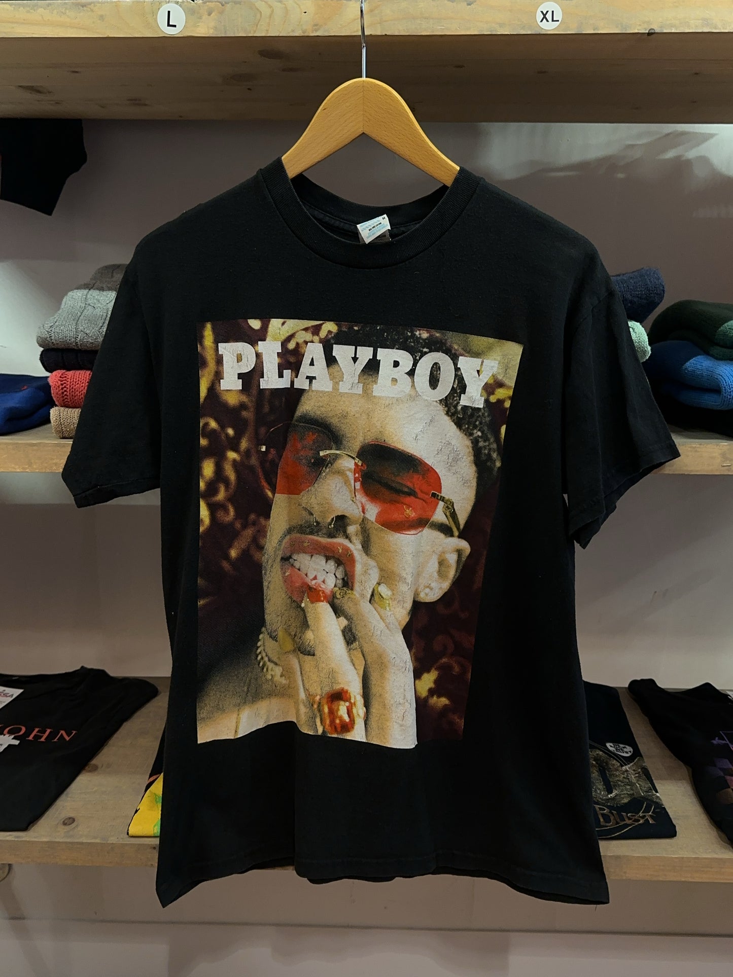 Bad Bunny Playboy Band T-shirt - M