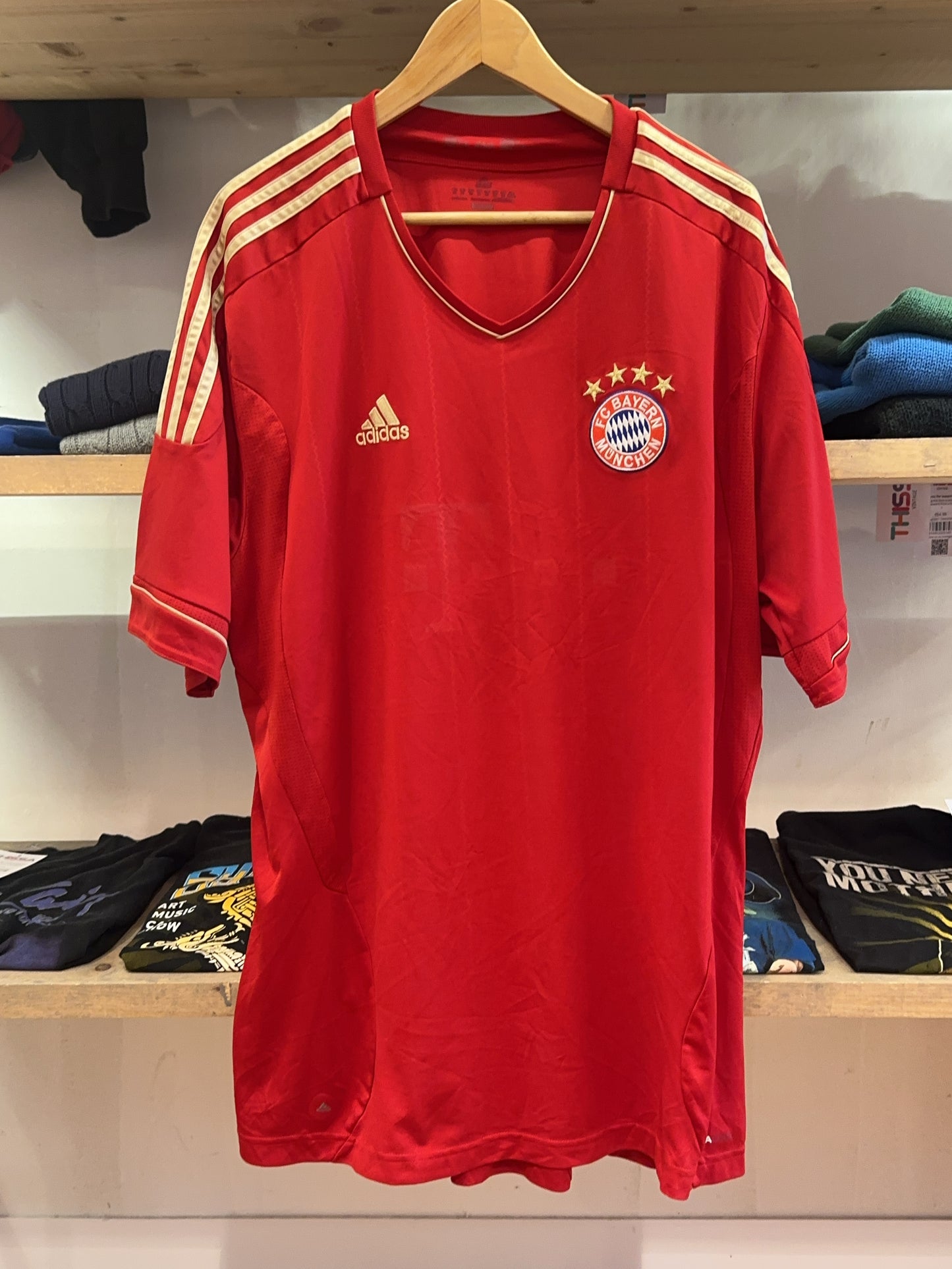 XXL - 2012-13 Bayern Munich Match Issue Home Shirt