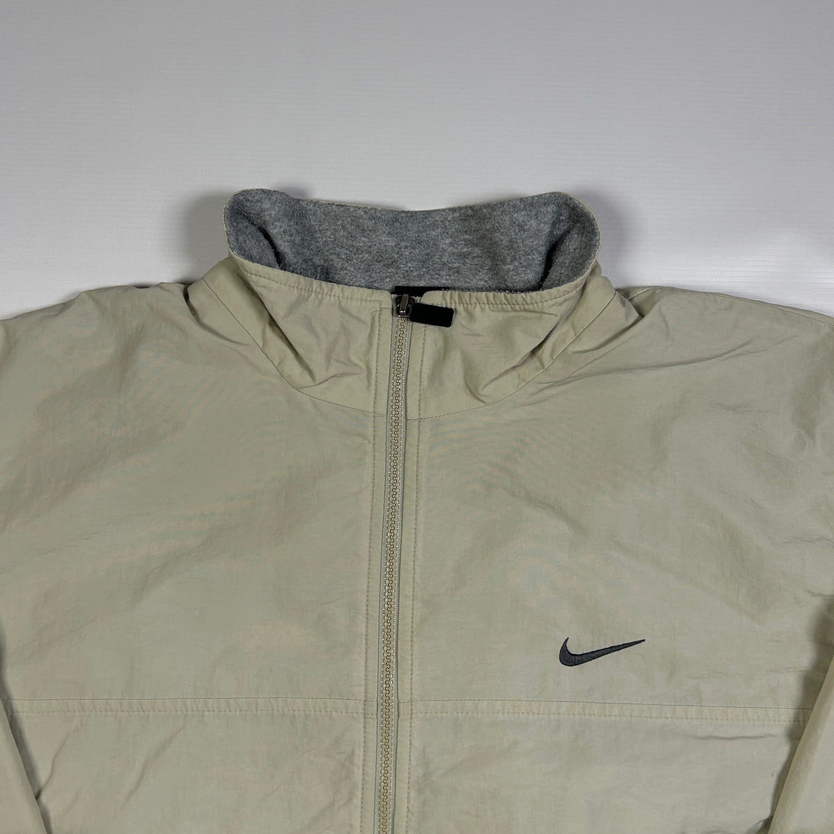 XXL - Vintage 1990's Nike Embroidered Vintage Fleece Lined Jacket
