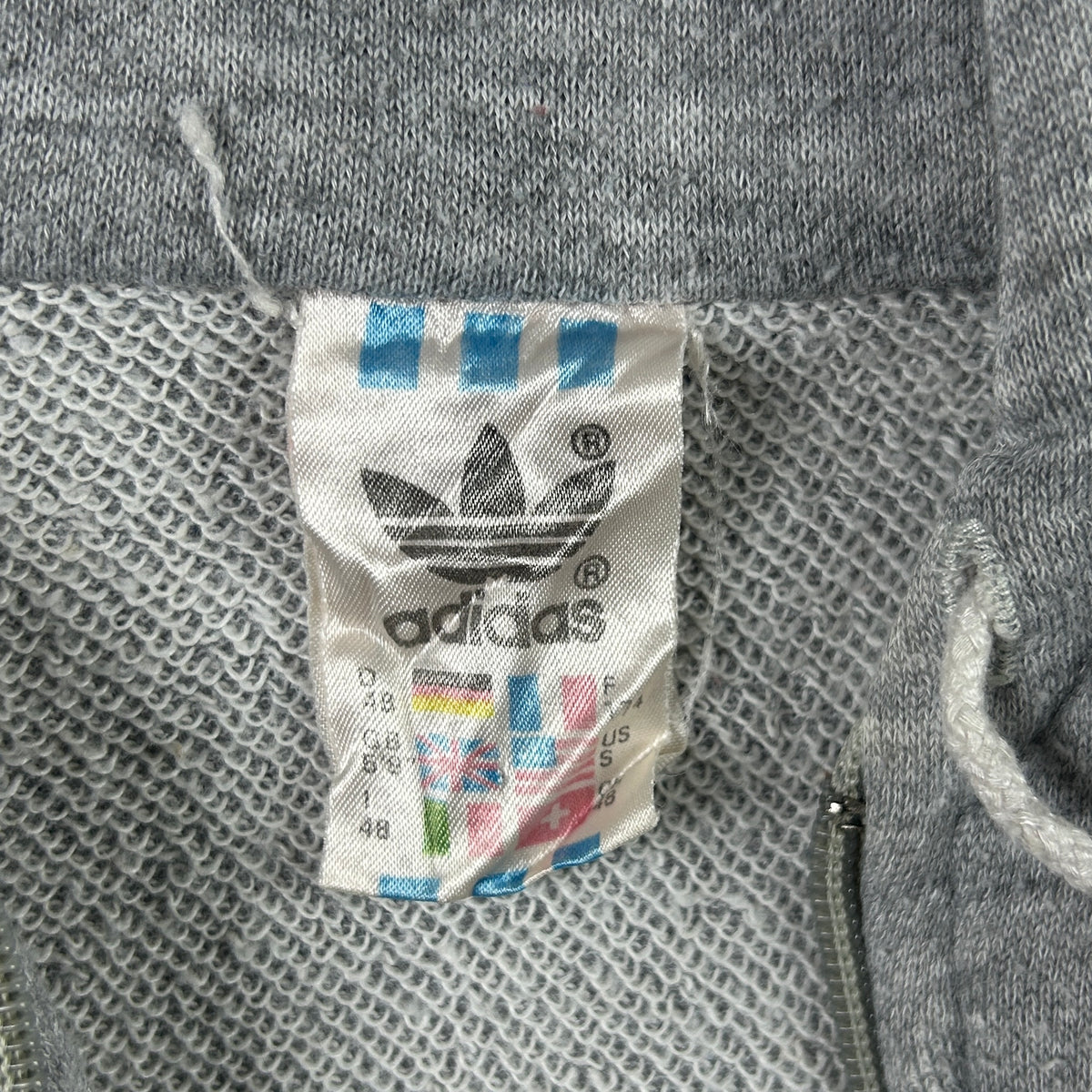 S - 1990's Adidas Spirit of the Games Colorblock Hooded Track Jacket