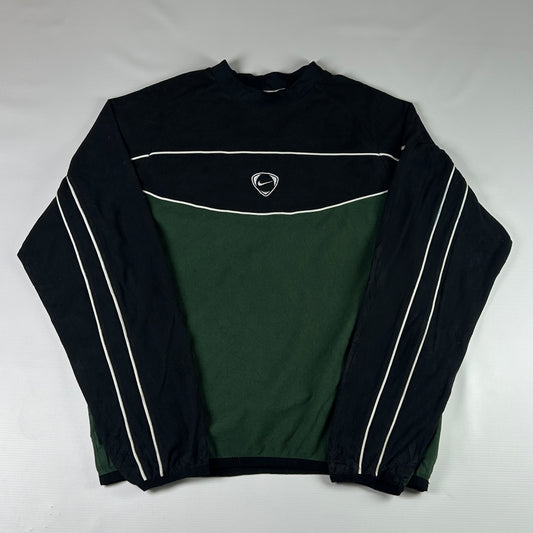S - Vintage 2000's Nike Colorblock Fleece Sweatshirt