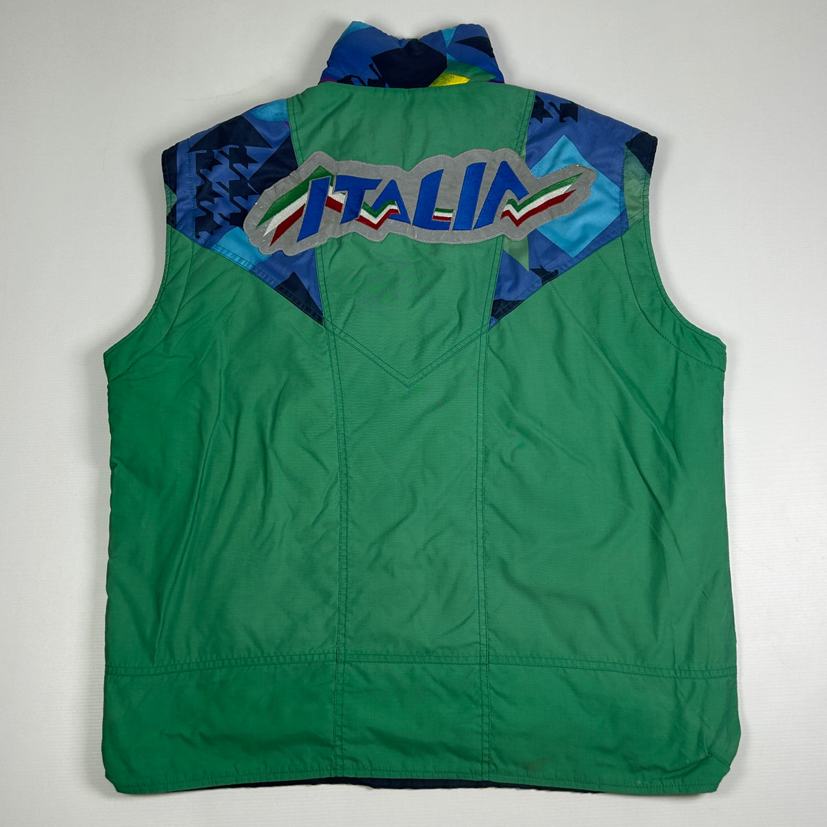 XL - 1990's FILA Italia Ski Team Vintage Puffer Vest Tomba