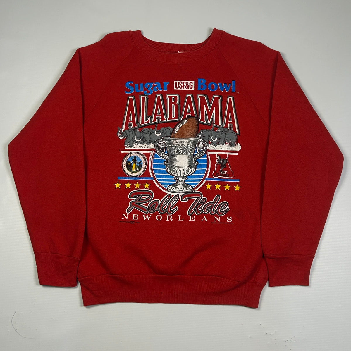 S - Vintage 1990's Alabama Crimson Tide Sugar Bowl Sweatshirt