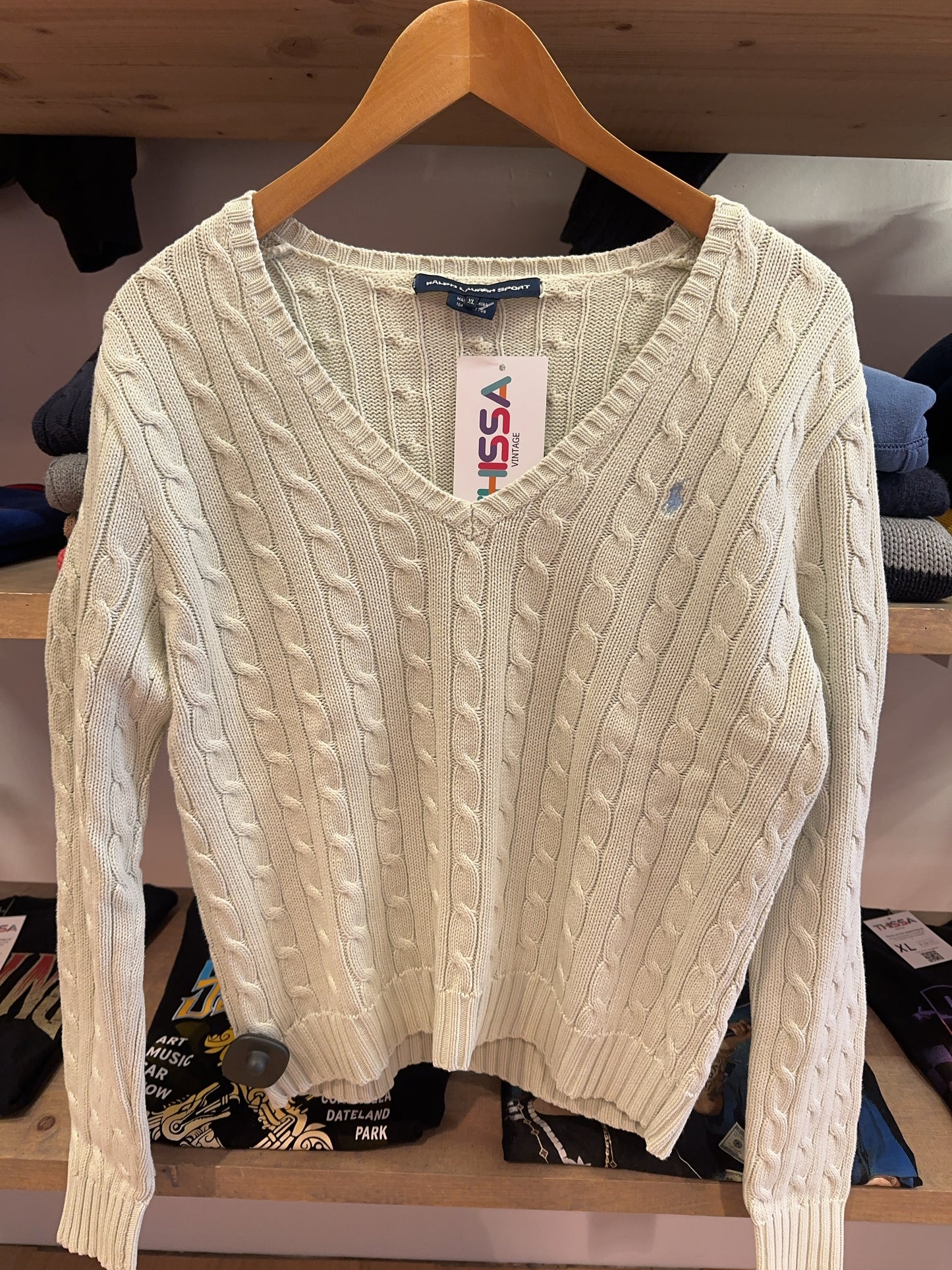 Ralph Lauren Cable Knit - XL