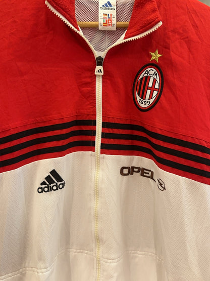 2000-2002 AC Milan Adidas Opel Track Jacket