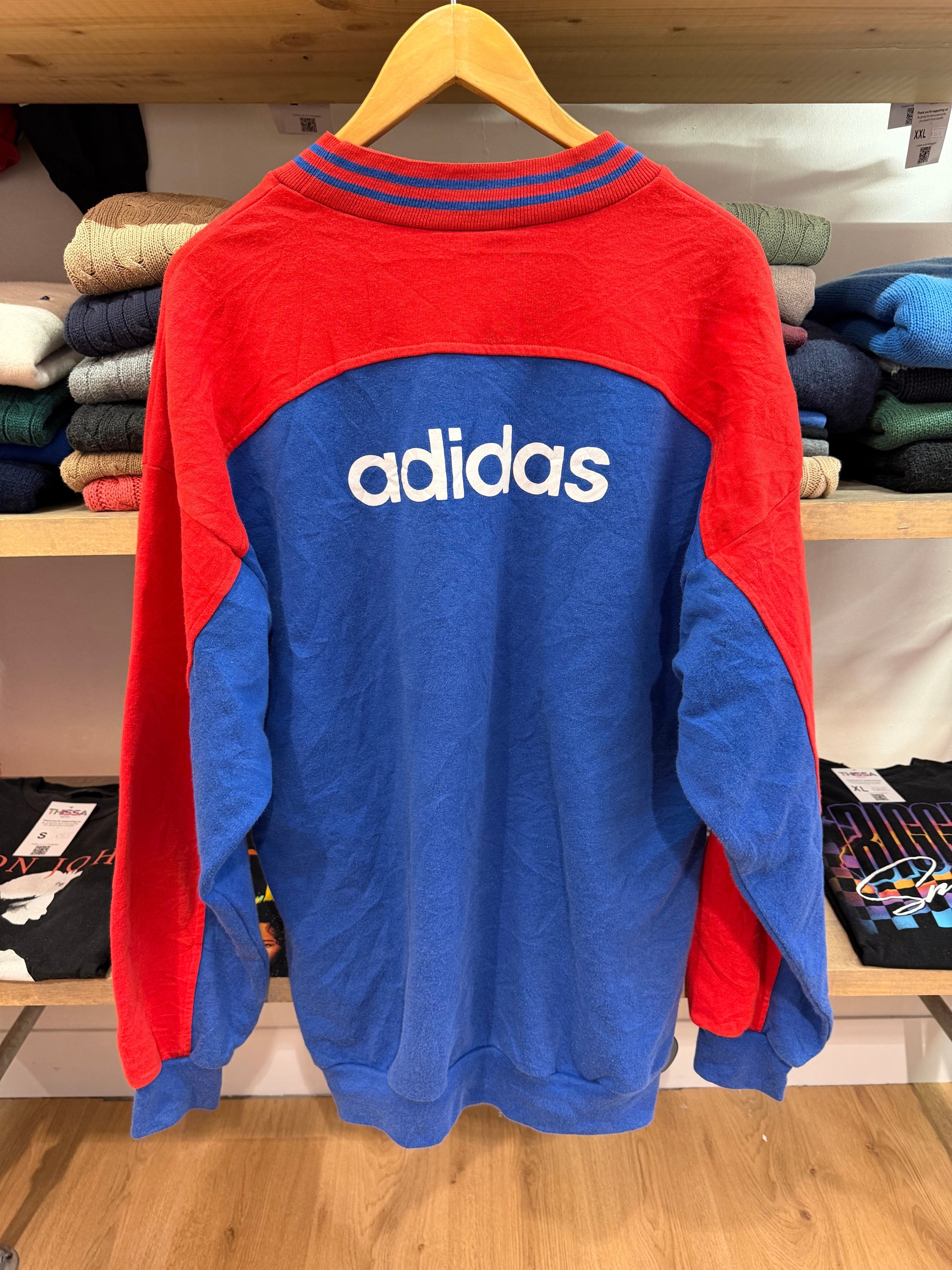 Vintage Adidas FC Bayern München 1993-95 Sweatshirt (L)