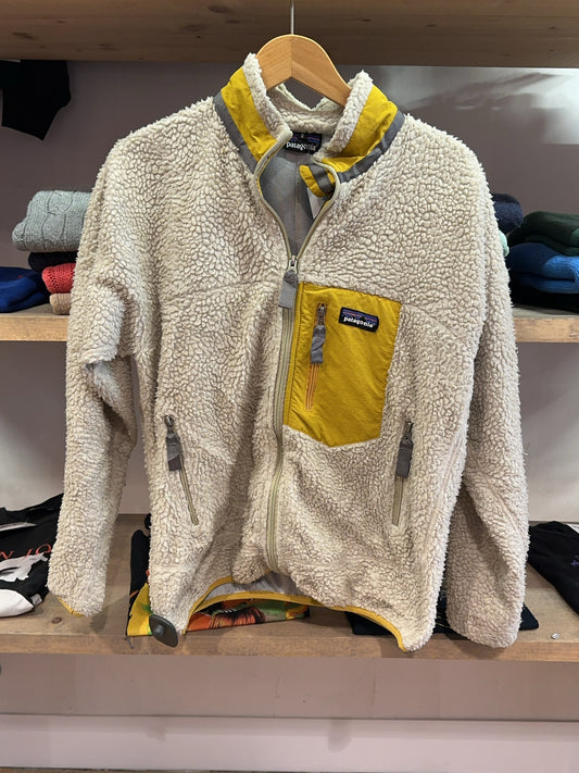 Patagonia Classic Retro-X Fleece Jacket Cream/Yellow - S