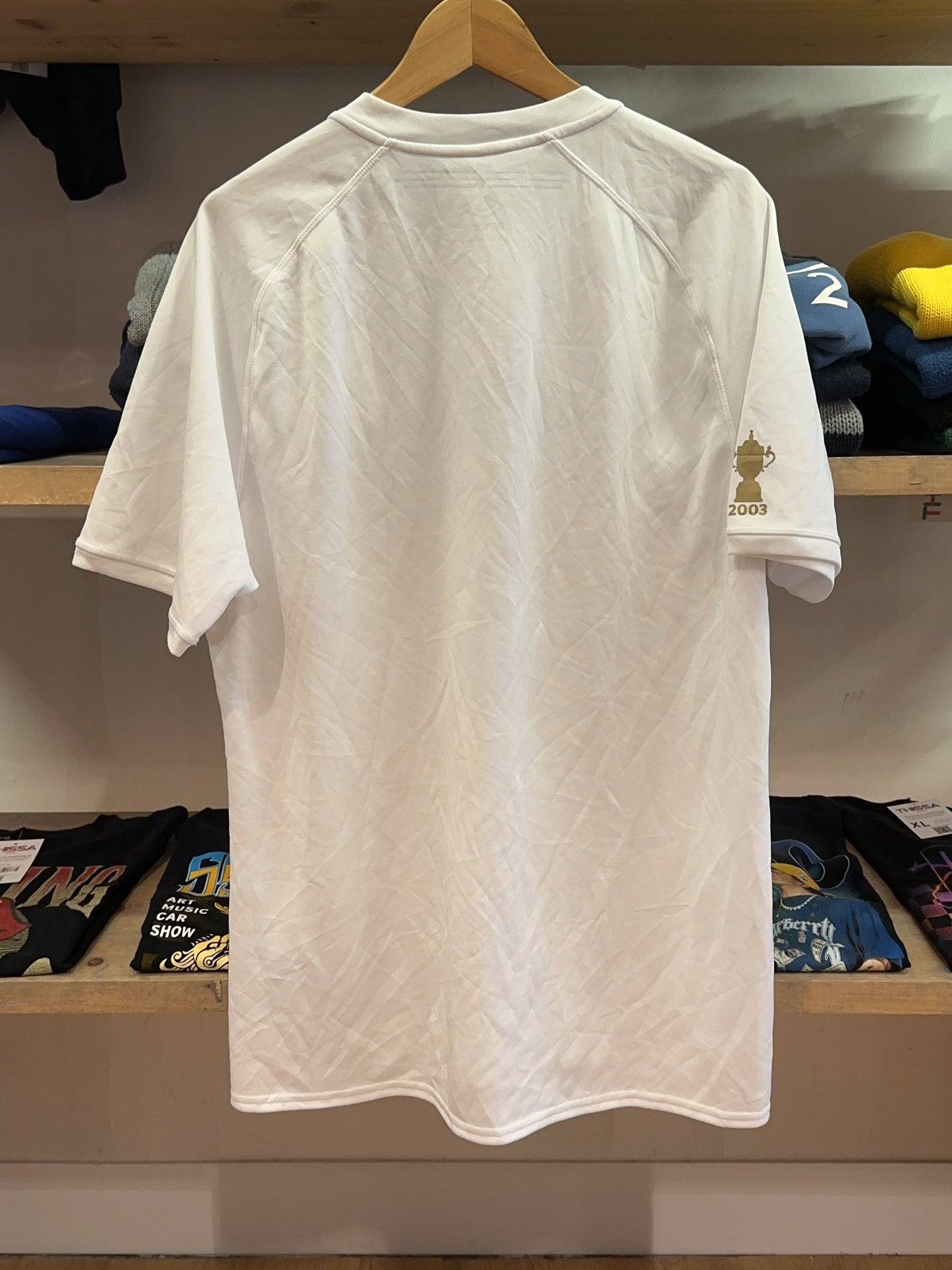Umbro England Rugby World Cup France 2023 White Jersey
