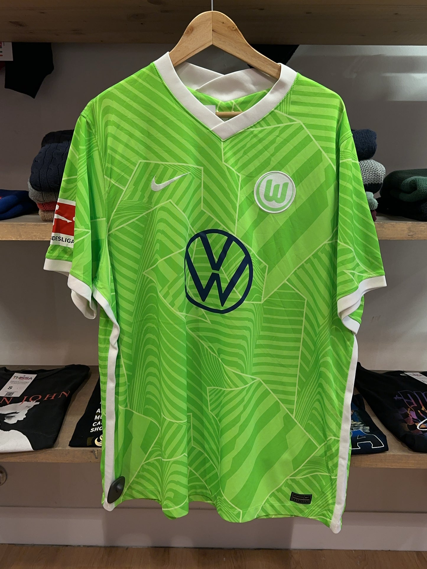 2021-2022 VfL Wolfsburg Nike Home Football Shirt 10 - XXL