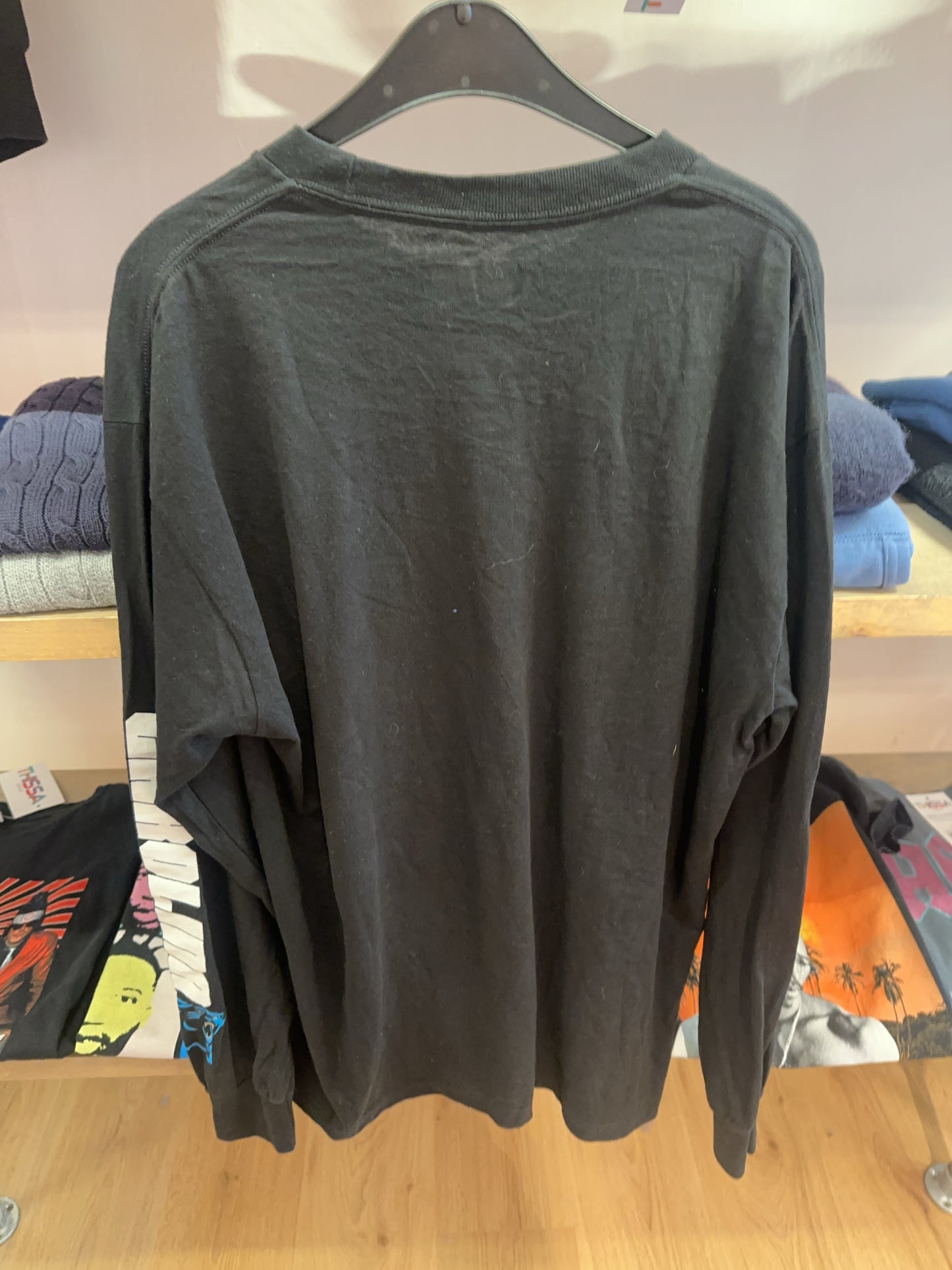 M - 2000's Carolina Panthers NFL Long Sleeve T-Shirt