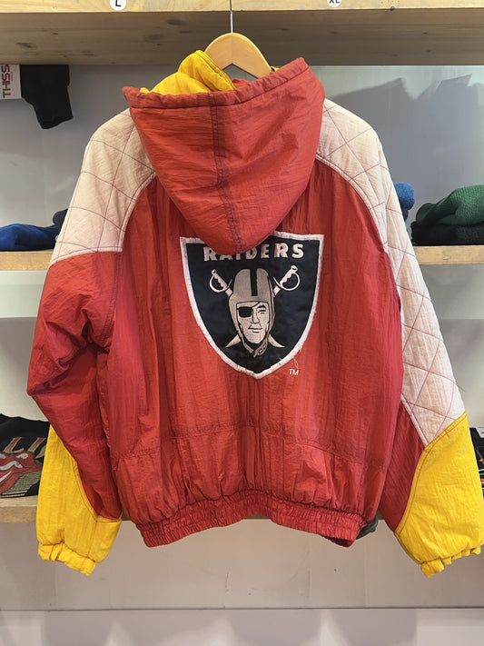 L - Vintage 1990's Los Angeles Raiders Starter Jacket