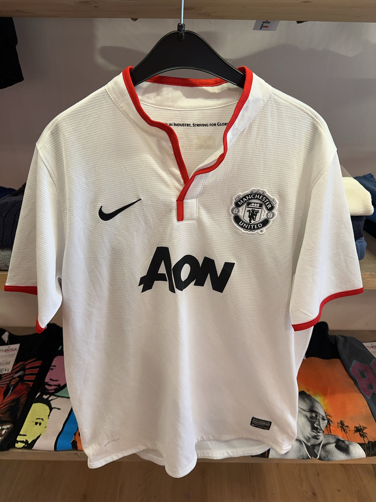 XS - 2012-2014 Manchester United Nike Away Football Shirt