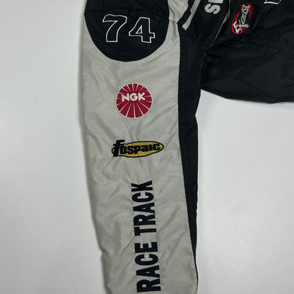 L - Vintage 1990's Fast Lane Racing Crew Jacket 74