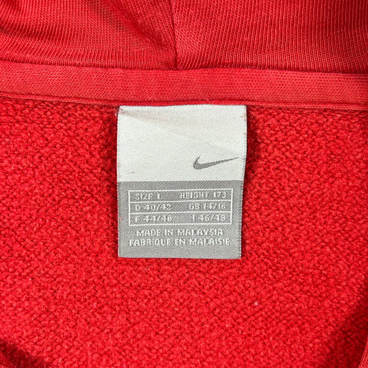 M - Nike 2000's Cortez Red Pullover Hoodie