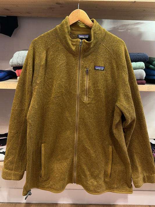 Patagonia Better Sweater Full-Zip Fleece Jacket Olive Heather - XXL