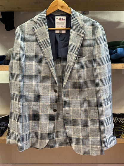 48 - Linen Suitsupply Blazer Jacket Havana HL