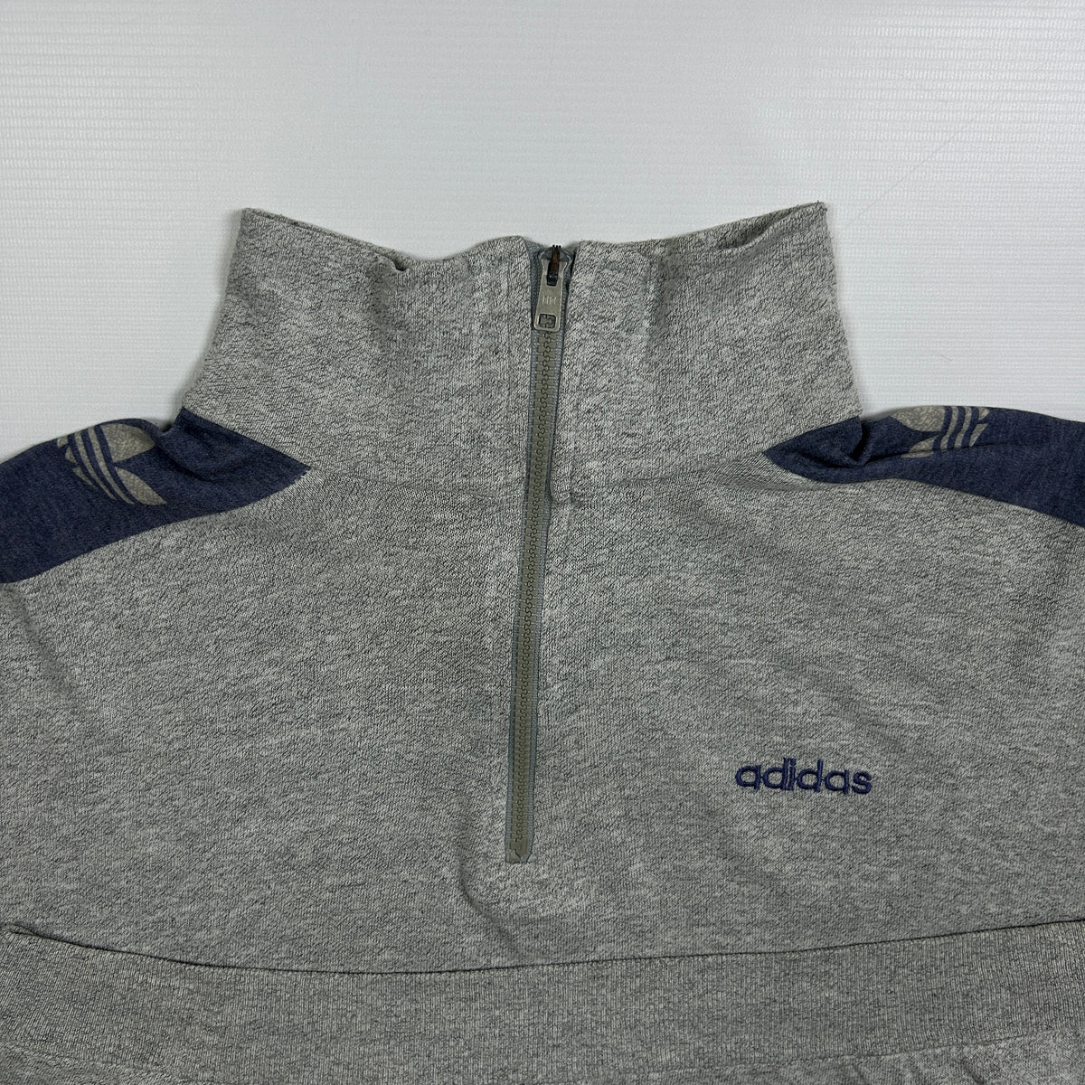 M - Vintage 1970's Adidas Quarterzip