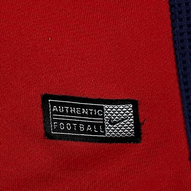 XS - 2015-2016 Nike Paris Saint-Germain PSG Red Football Quarter-Zip Training Top