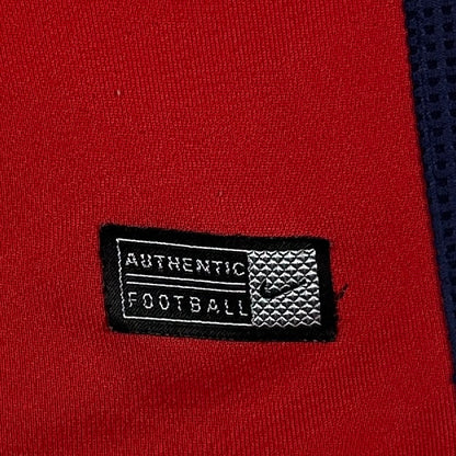 XS - 2015-2016 Nike Paris Saint-Germain PSG Red Football Quarter-Zip Training Top