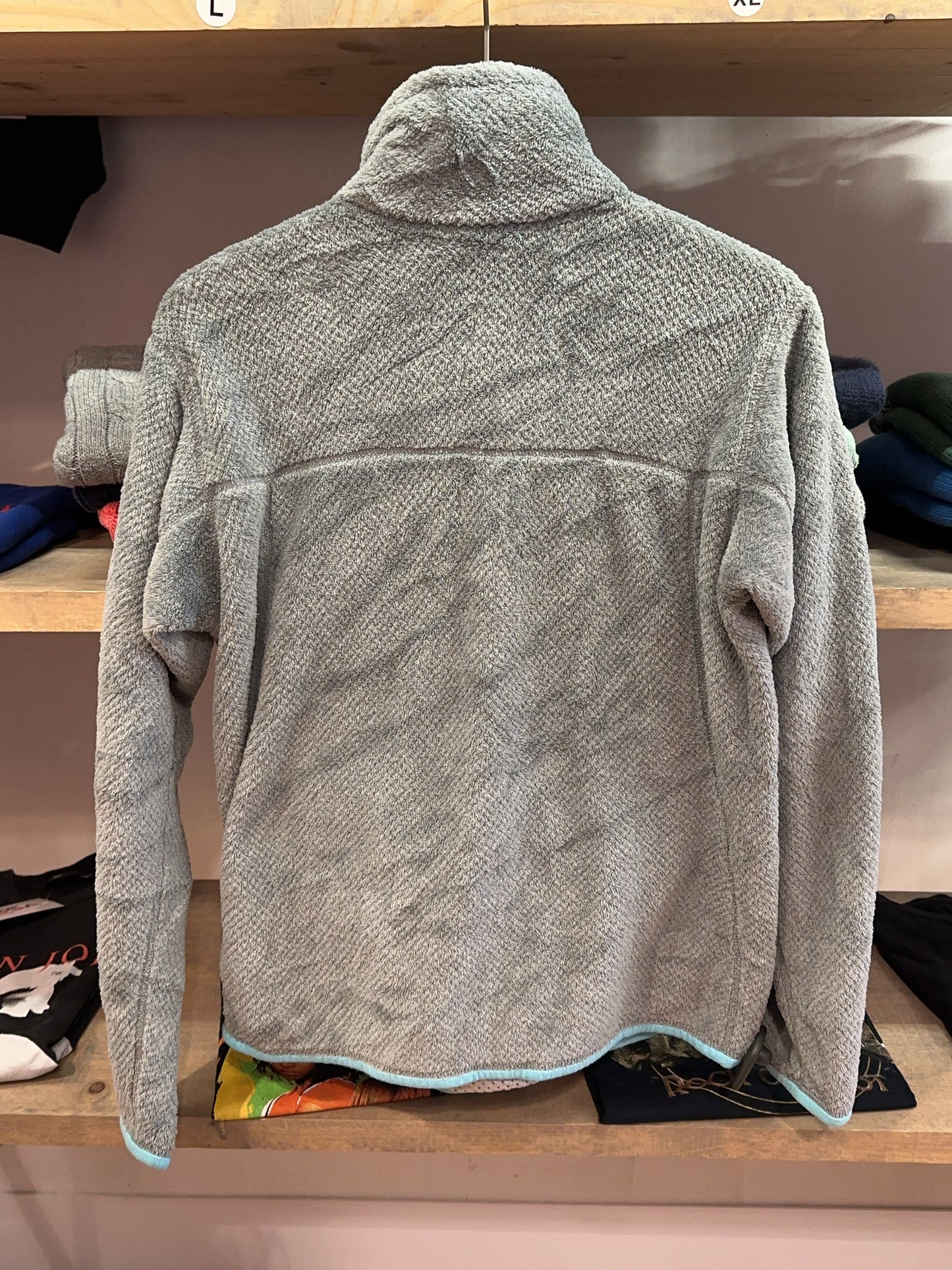 Patagonia Gray Snap-T Fleece Pullover - M
