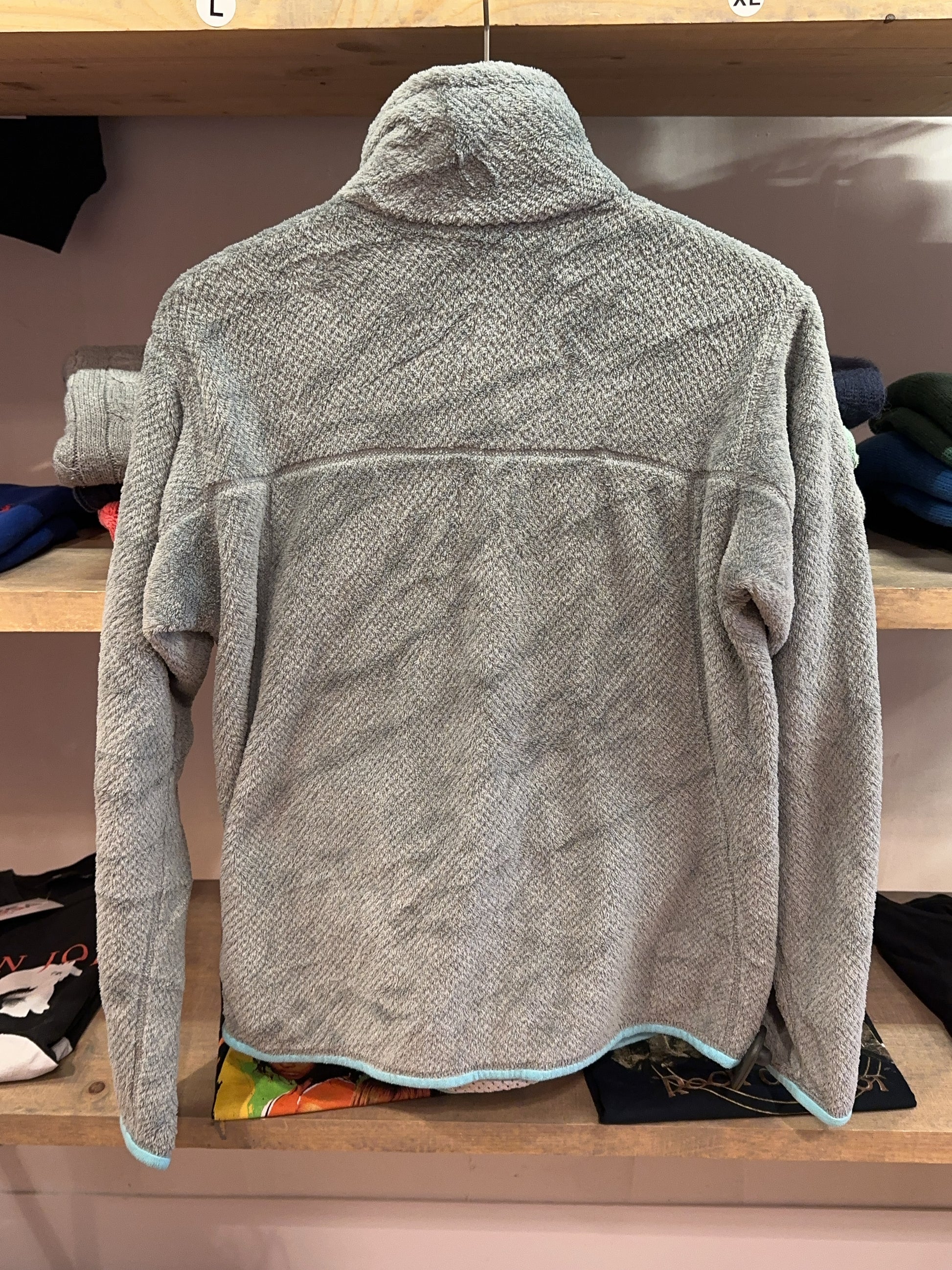 Patagonia Gray Snap-T Fleece Pullover - M