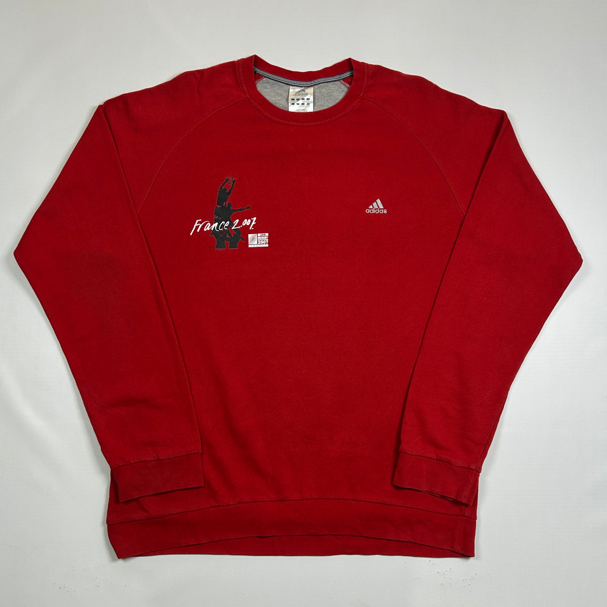 XL - Vintage 2000's Adidas France 2007 Rugby Sweatshirt