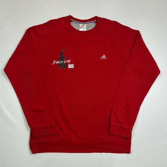 XL - Vintage 2000's Adidas France 2007 Rugby Sweatshirt