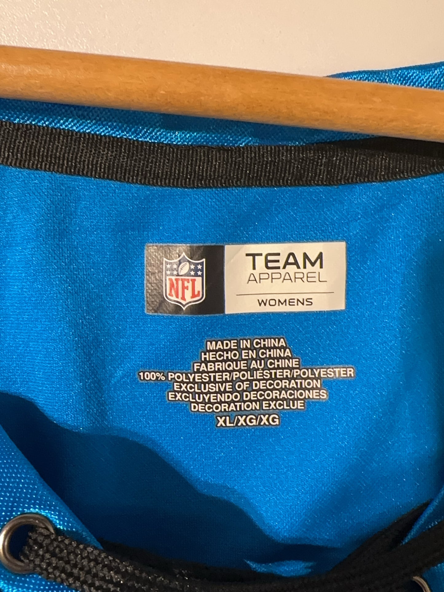 XL - Carolina Panthers American Sports (NFL) American Football Jersey
