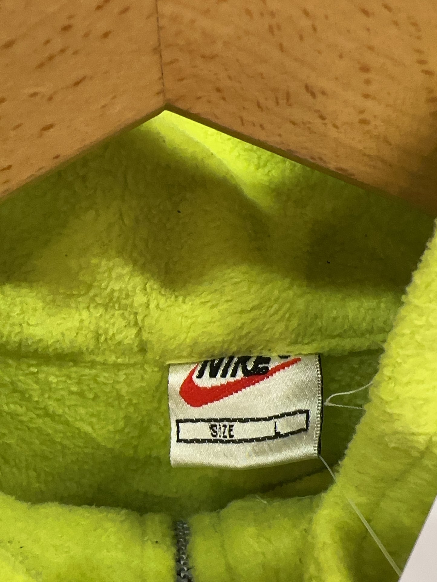 L - Vintage 2000's Nike Fleece Quarterzip