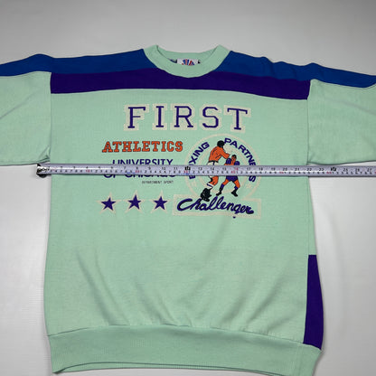 L - 1980's University of Chicago Boxing Partners Challenger Sweatshirt