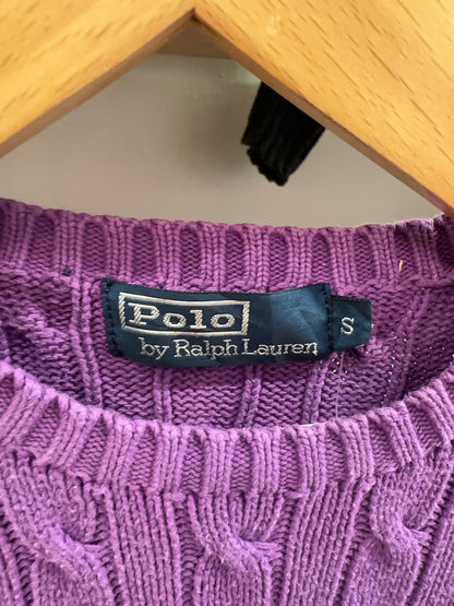 Ralph Lauren Cable Knit - S