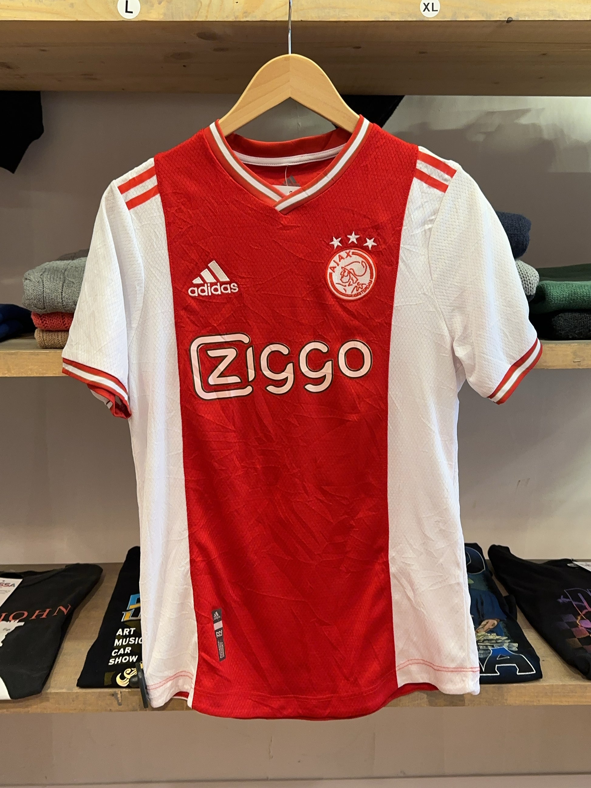 2022-2023 Ajax Amsterdam Adidas Home Football Shirt 48 - M