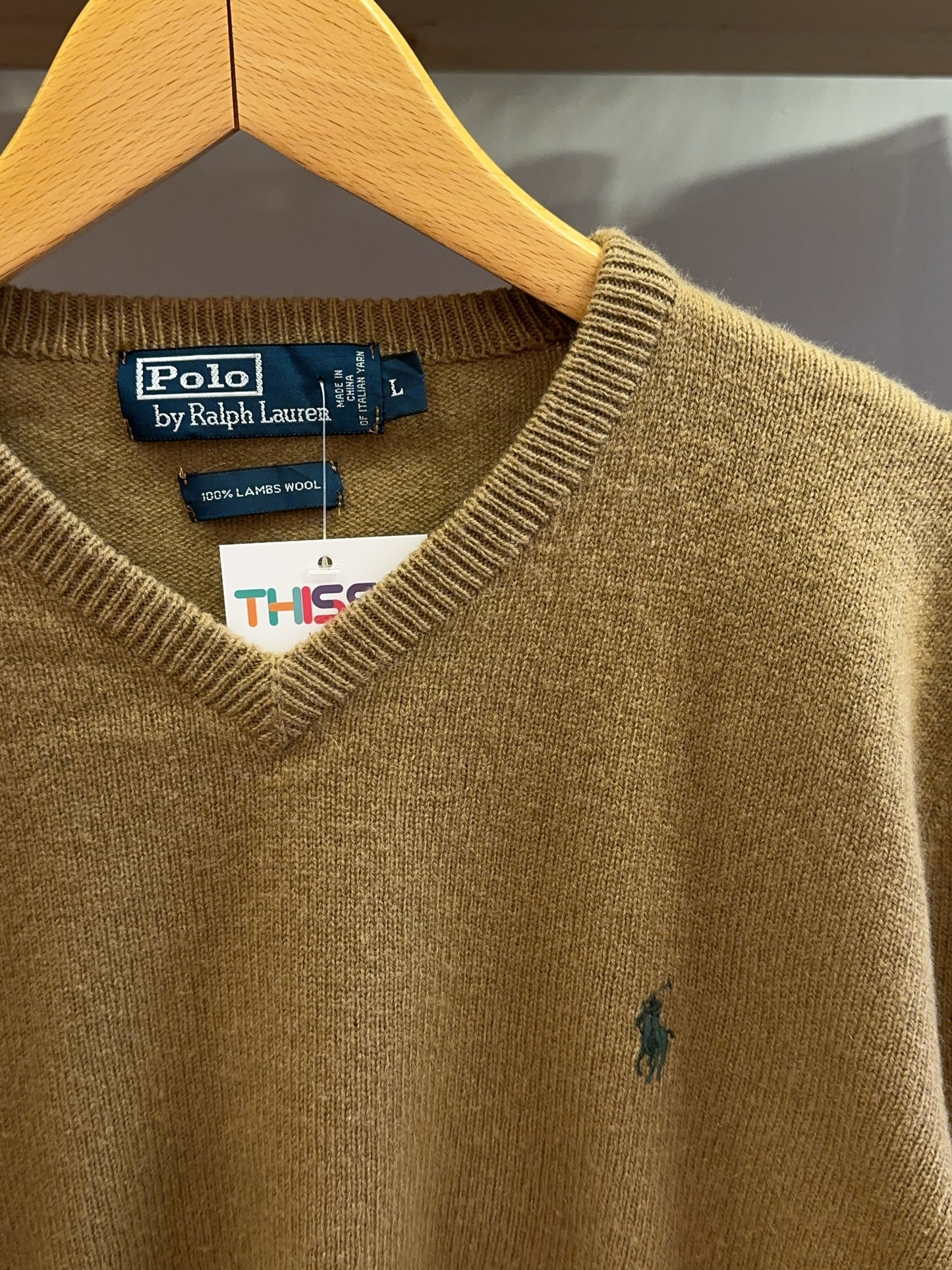 Ralph Lauren Cable Knit - L