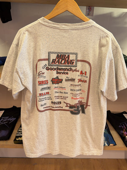 L - Santa Gold Racing Graphic T-Shirt