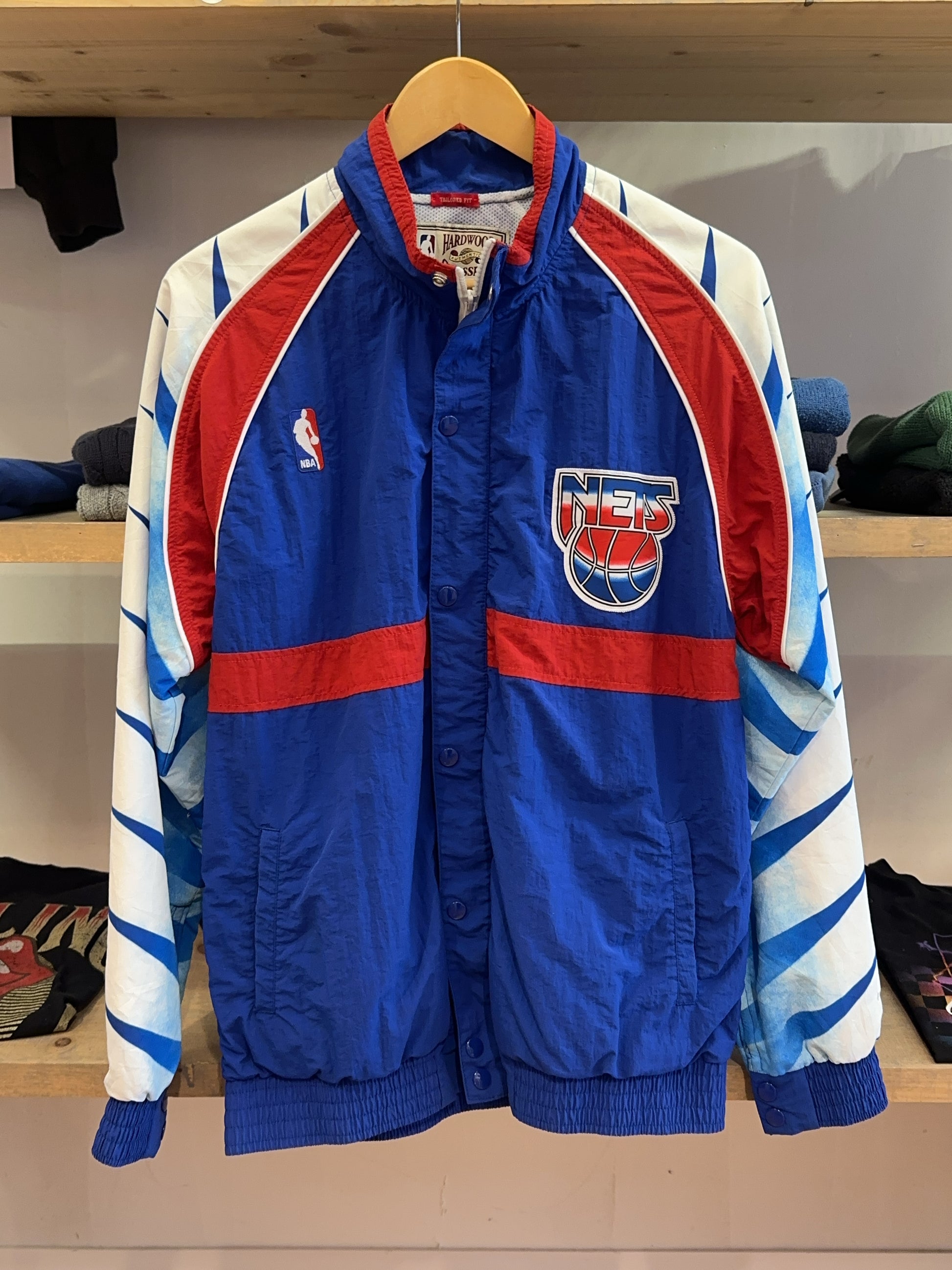 M - Vintage 1990's New Jersey Jets Mitchell & Ness Jacket