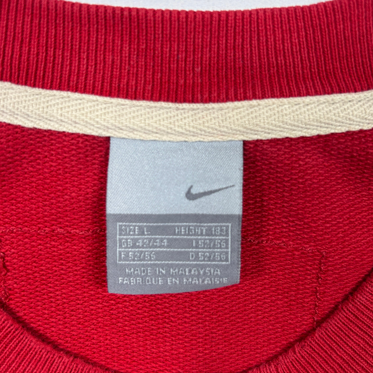 L - Vintage 2000's Nike Bowed Nike Logo Sweatshirt