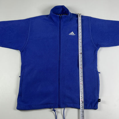 S - 1990's Adidas Fleece Full-Zip