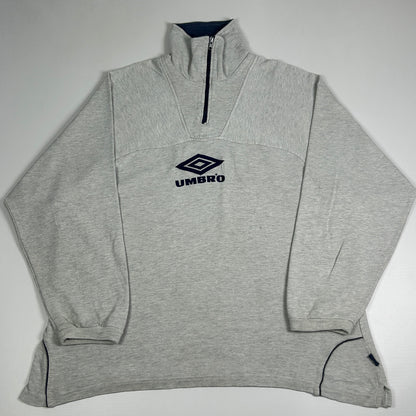 XL - Vintage 1990's Umbro Quarterzip