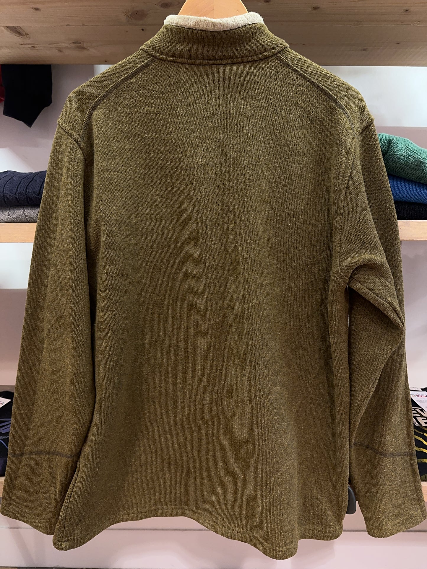 L - Columbia Fleece Quarterzip
