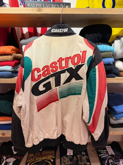 Vintage Nascar Castrol GTX John Force Jacket (L)