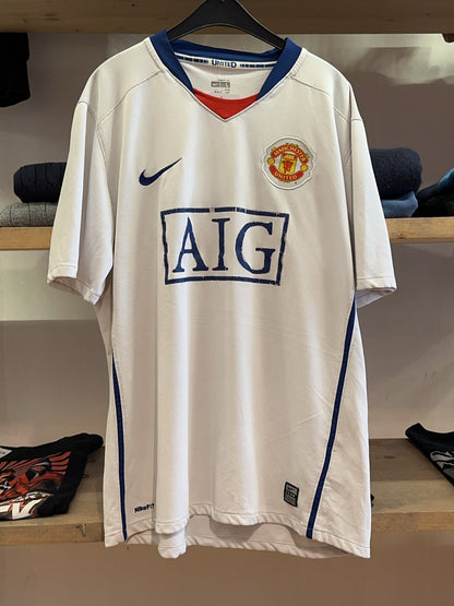 L - 2008/2009 Manchester United Nike Away Football Shirt