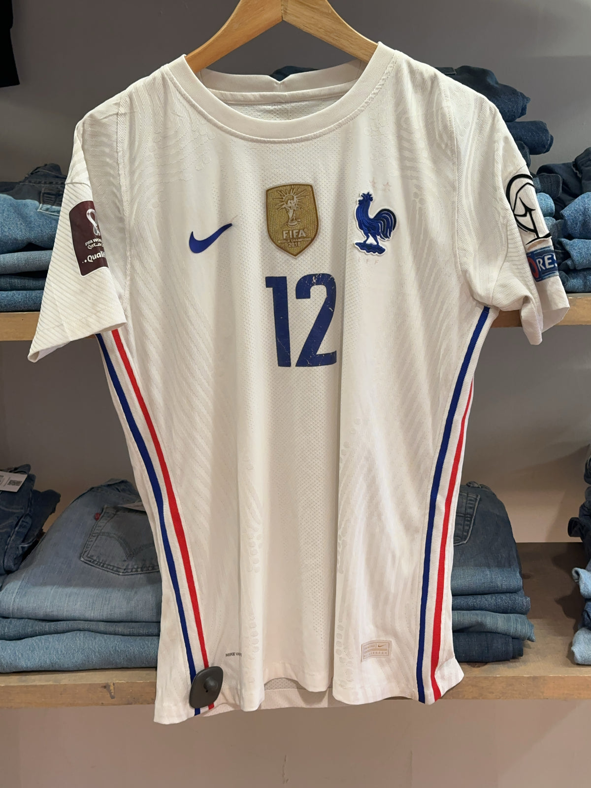 L - 2018 France Nike Home Football Shirt Henry 12
