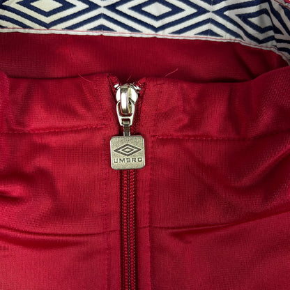 L - Umbro 1990's Auch-Gascogne Zip-Up Mammott Track Jacket