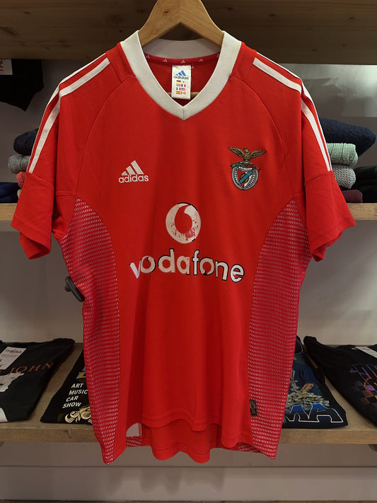 2002-2003 SL Benfica Adidas Home Football Shirt 6 - M