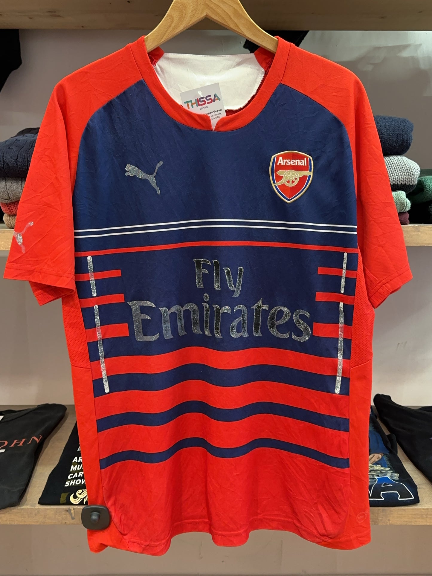 2014-15 Arsenal FC Puma Football Shirt - M