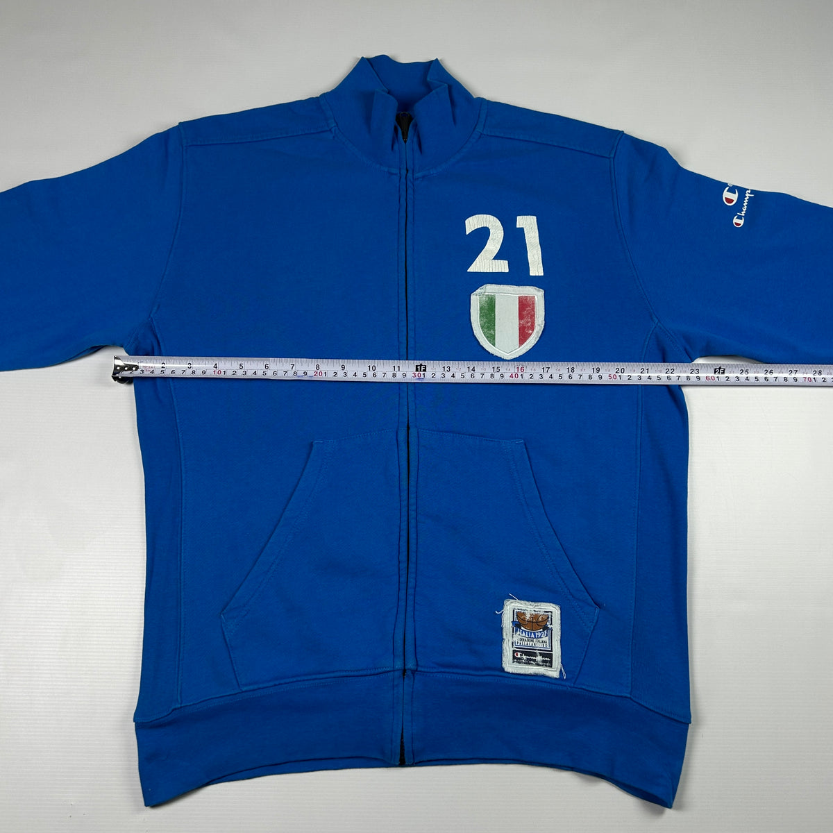 L - 1990's Italy Champion 21 Zip-Up Track Jacket