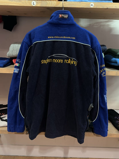 Team Wear Stephen Moore Rallying Embroidered Fleece Jacket - M